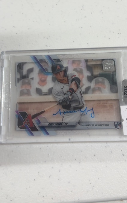 2022 Topps Archives Signature Series #TA-AT Alek Thomas — front