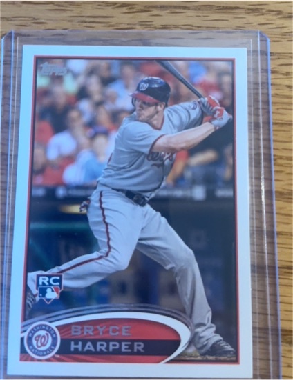2012 Topps #661 Bryce Harper — front