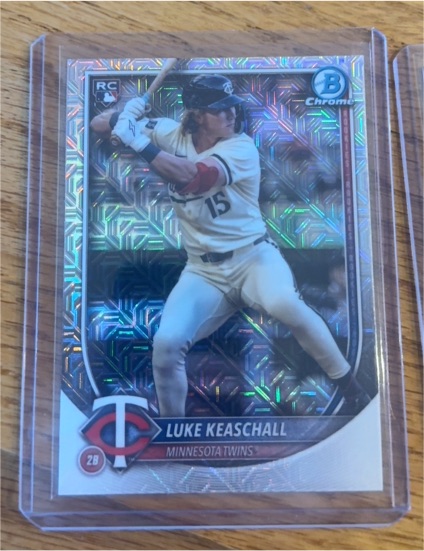 2025 Bowman Chrome #61 Luke Keaschall — front