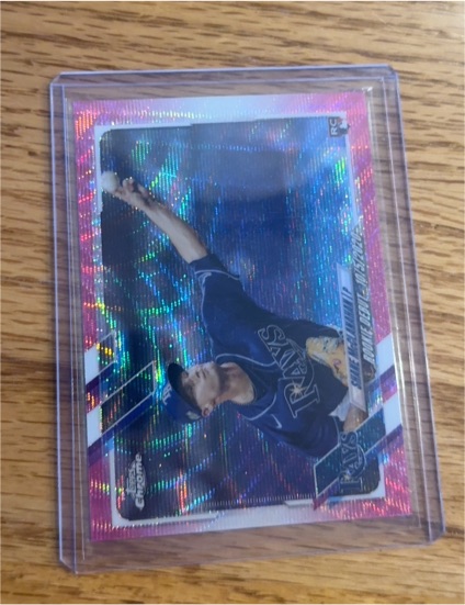 2021 Topps Chrome Update #USC85 Shane McClanahan — front