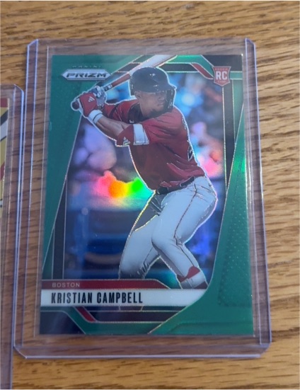 2025 Panini Prizm #1 Kristian Campbell — front