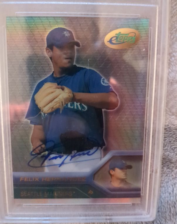 2003 Topps #Felix Hernandez Seattle Mariners — front
