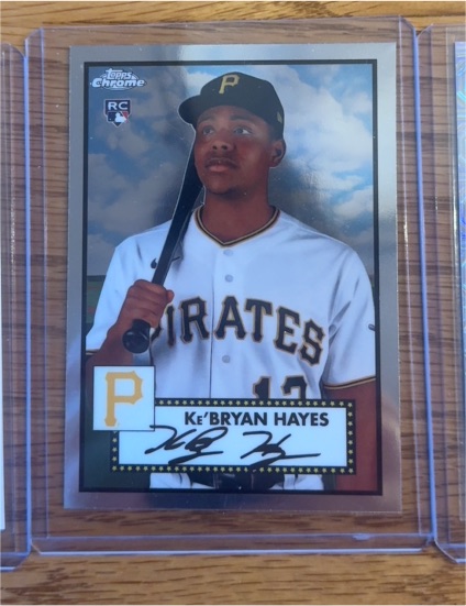 2021 Topps Chrome Platinum Anniversary #14 Ke'Bryan Hayes — front