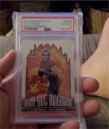 2021 Donruss Optic #RHR-5 Kyle Trask Red Hot Rookies — front
