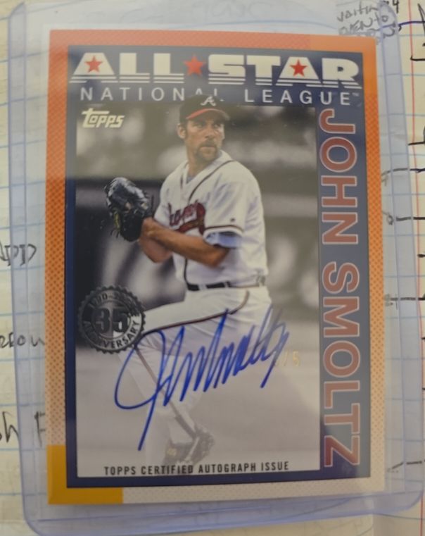 2025 Topps Series 2 1990 All Star #90AS-JS John Smoltz — front