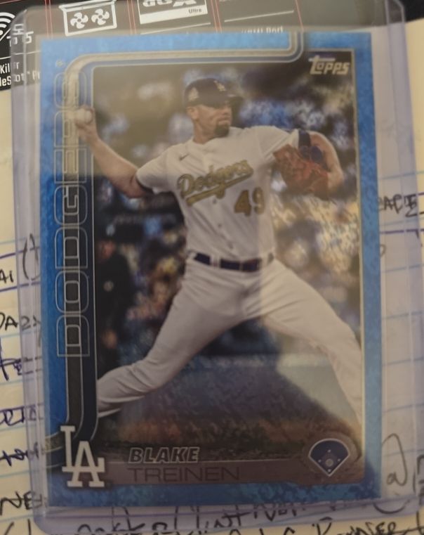 2025 Topps Update #US133 Blake Treinen — front