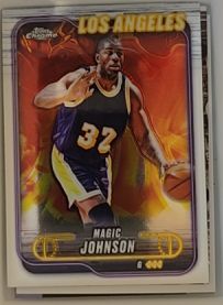 2024-25 Topps Chrome #59 Magic Johnson — front
