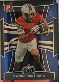 2025 Leaf Metal Pristine #535 Xavier Restrepo — front