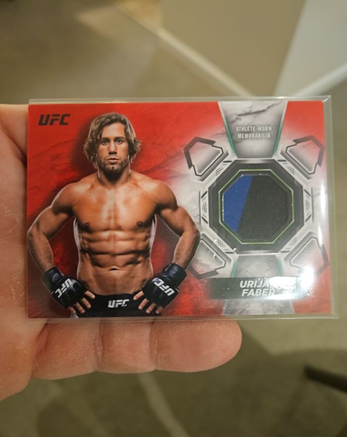 2018 Topps UFC Knockout #20 Urijah Faber — front