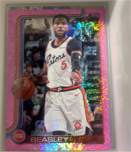 2025-26 Topps #43 Malik Beasley Season Tip Off — front