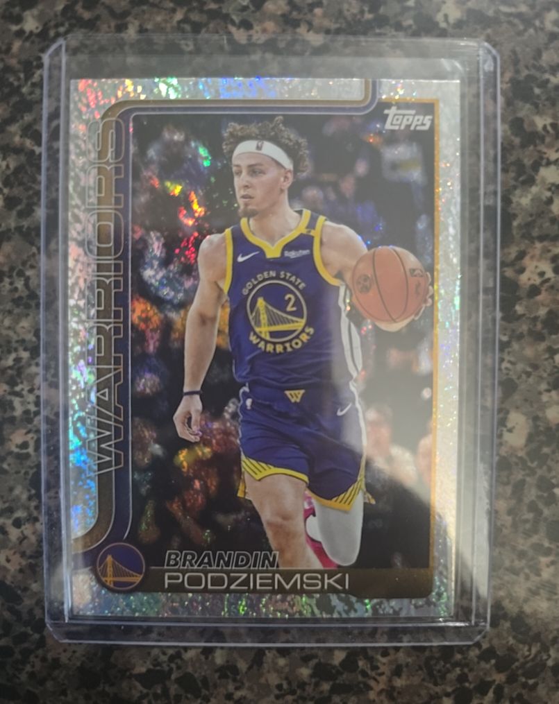 2025 Topps #141 Brandin Podziemski — front