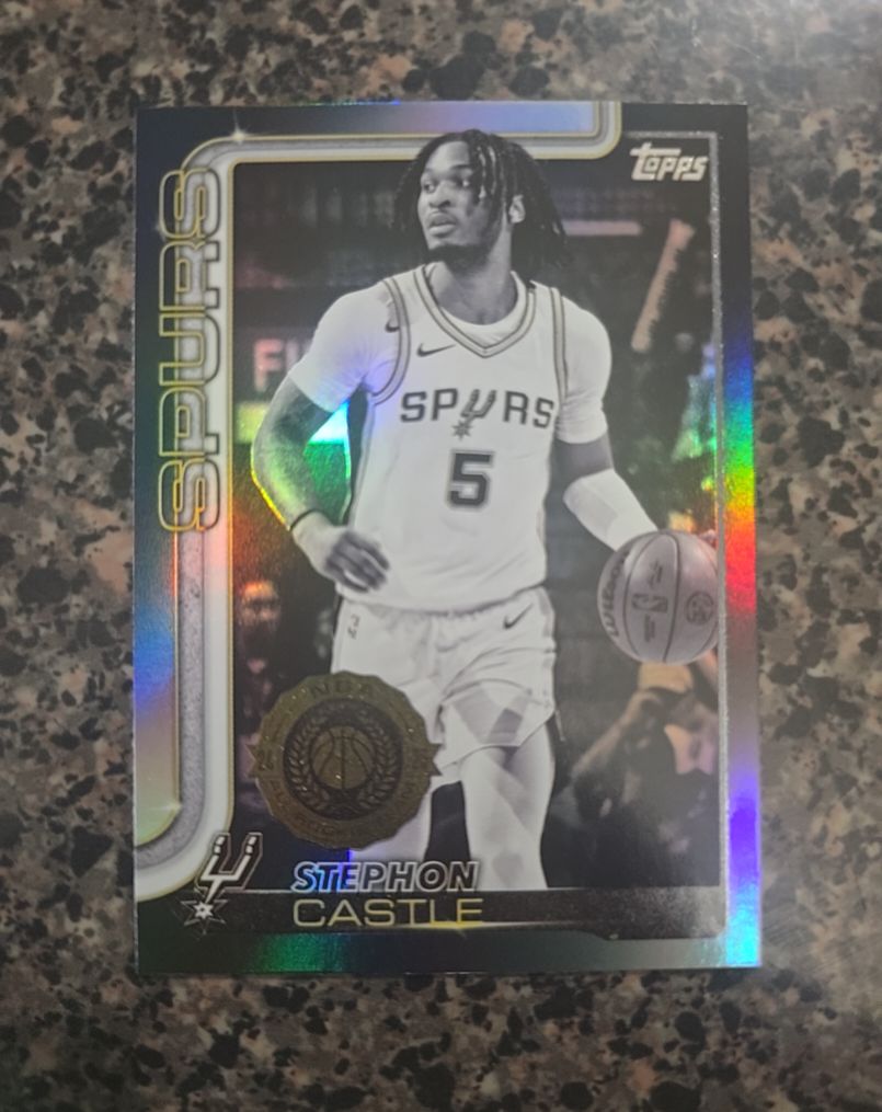 2025-26 Topps #197 Stephon Castle — front
