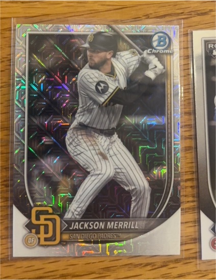 2025 Bowman Chrome #38 Jackson Merrill — front