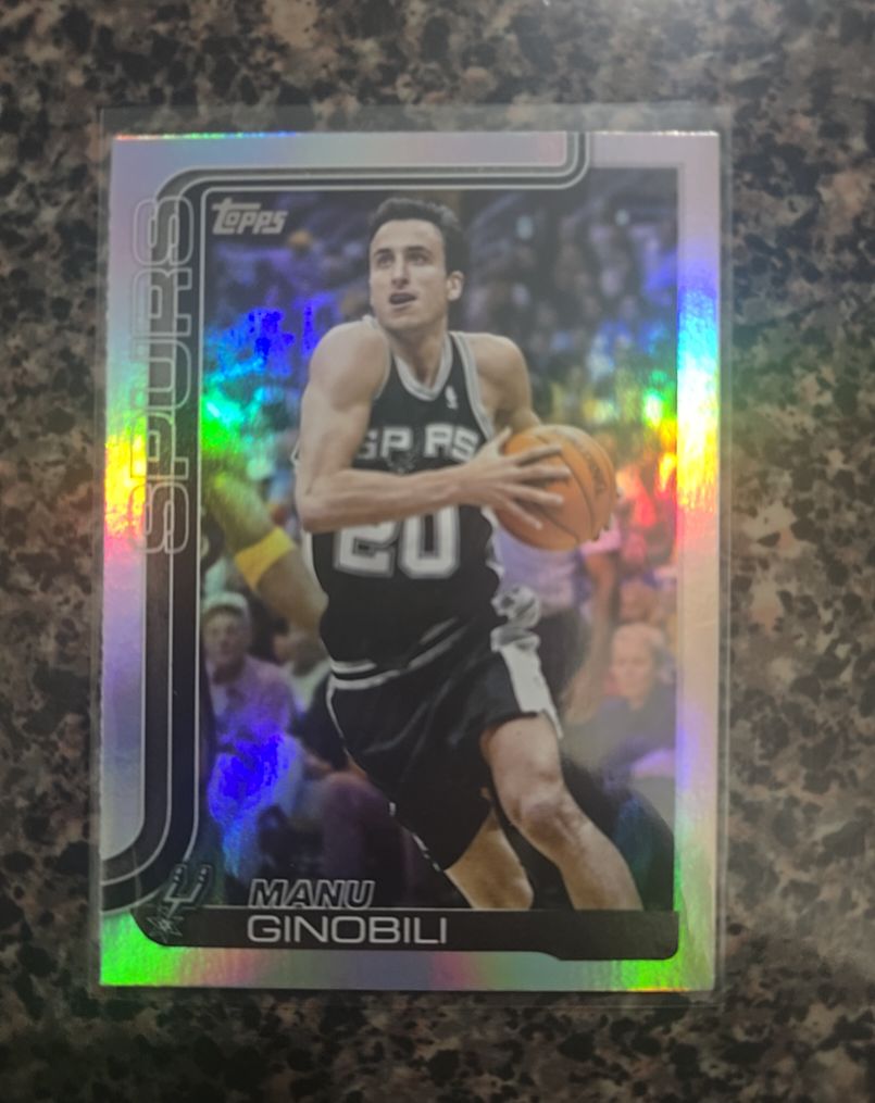 2025-26 Topps #262 Manu Ginobili — front
