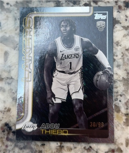 2025-26 Topps #236 Adou Thiero — front
