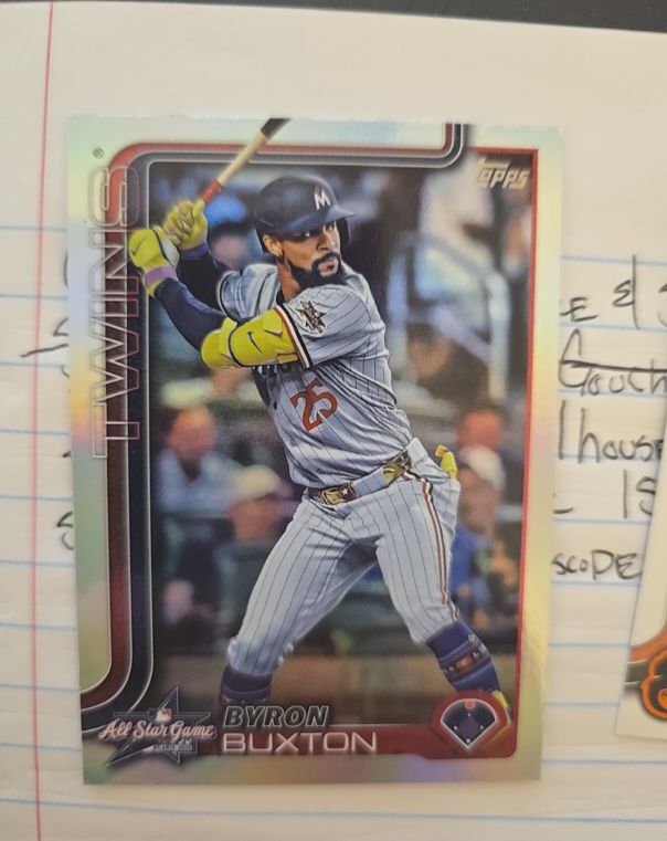 2025 Topps Update #ASG-24 Byron Buxton — front