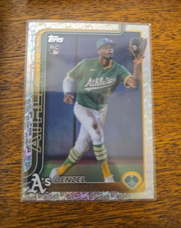 2025 Topps Update #US14 Denzel Clarke — front