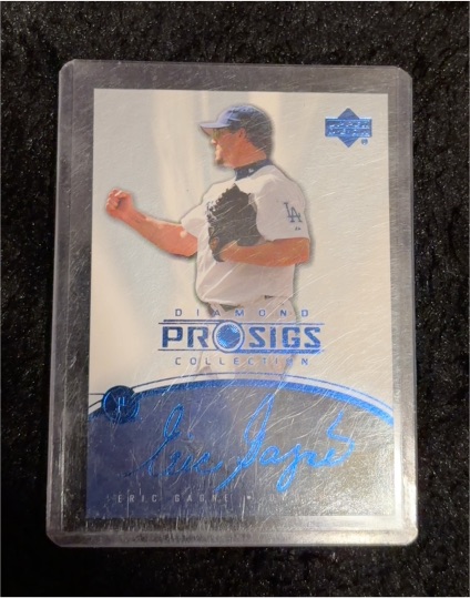 2004 Upper Deck Diamond Collection Pro Sigs #44 Eric Gagne — front