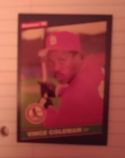 1986 Donruss #181 Vince Coleman — front