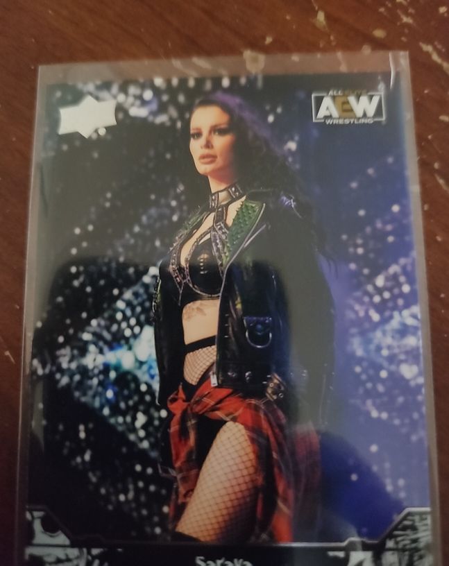 2023 Upper Deck AEW #35 Saraya — front