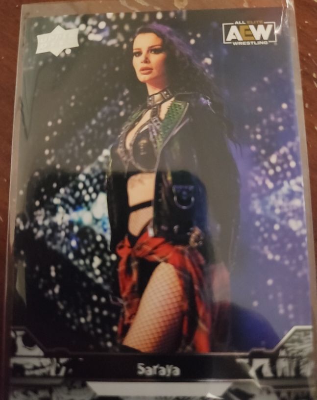 2023 Upper Deck AEW #35 Saraya — front