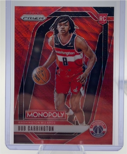 2024-25 Panini Prizm Monopoly #87 Bub Carrington — front