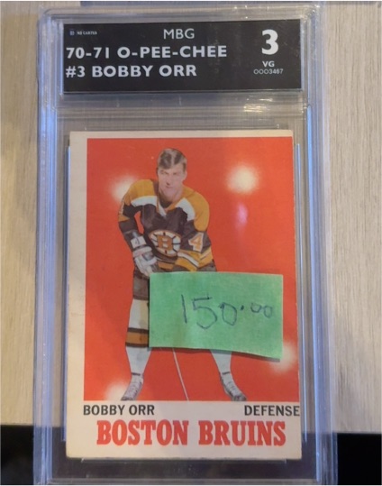 1970-71 O-Pee-Chee #3 Bobby Orr — front