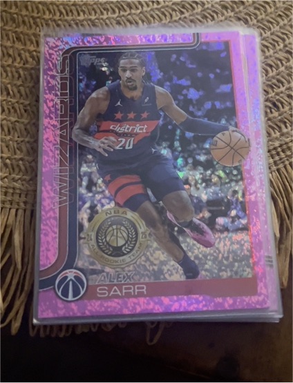 2025-26 Topps #96 Alex Sarr — front