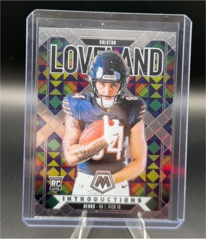 2025 Panini Mosaic Introductions #5 Colston Loveland — front