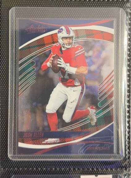 2025 Panini Absolute Football #10 Josh Allen — front