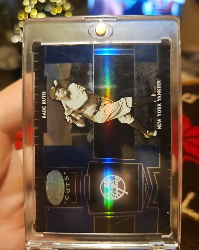 2004 Leaf Certified Cuts Babe Ruth — front