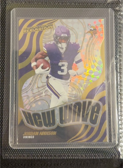 2025 Panini Revolution New Wave Jordan Addison — front