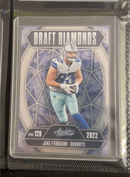 2025 Panini Absolute Draft Diamonds #DD-JFN Jake Ferguson — front