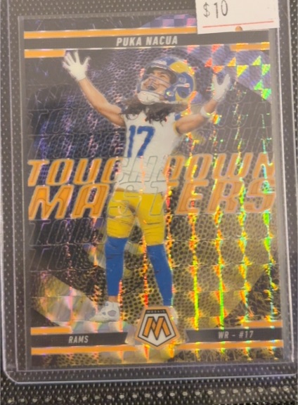 2025 Panini Mosaic #12 Puka Nacua Touchdown Masters — front