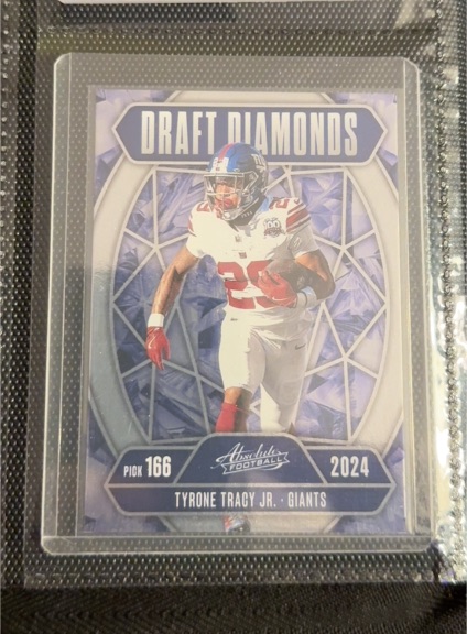 2025 Panini Absolute Draft Diamonds #DD-TTJ Tyrone Tracy Jr. — front
