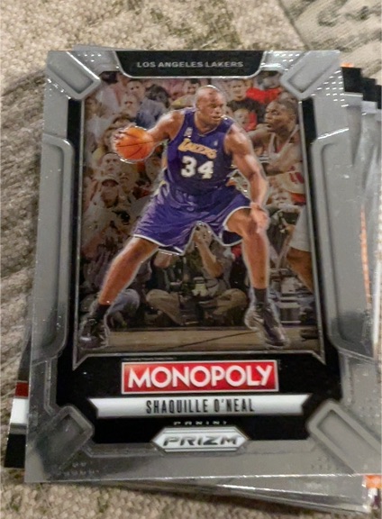2024-25 Panini Prizm Monopoly #LEG2 Shaquille O'Neal — front