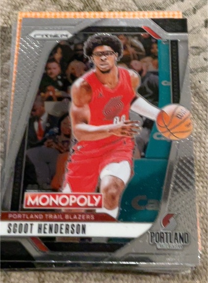 2024-25 Panini Prizm Monopoly #5 Scoot Henderson — front