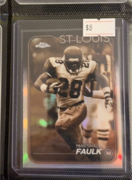 2024 Topps Chrome #101 Marshall Faulk — front