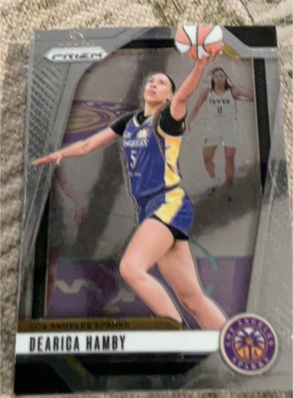2024 Panini Prizm WNBA #19 Dearica Hamby — front