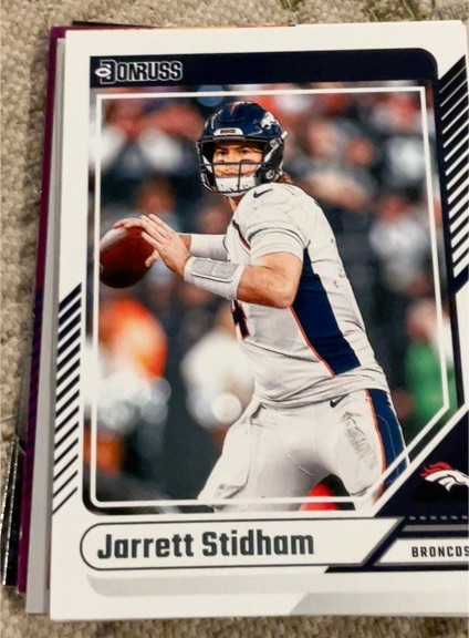 2024 Donruss #260 Jarrett Stidham Denver Broncos — front
