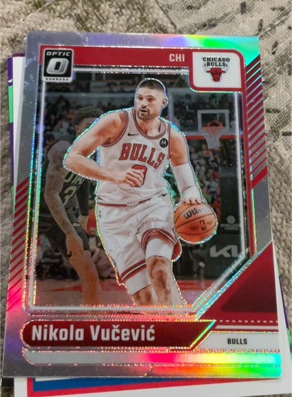 2024-25 Donruss Optic #85 Nikola Vučević — front
