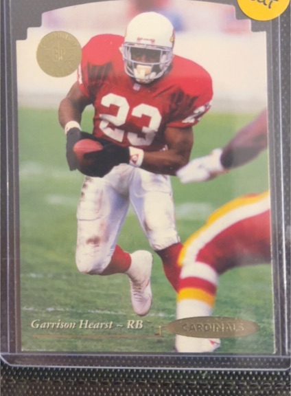 1995 SP Championship #50 Garrison Hearst — front
