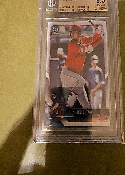2021 Bowman Chrome #4 Shohei Ohtani — front