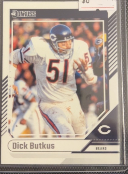 2024 Donruss #51 Dick Butkus Chicago Bears — front