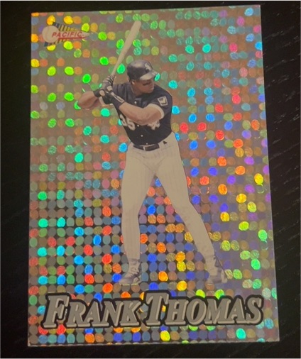 1994 Pacific Crown Collection Prisms #13 Frank Thomas — front
