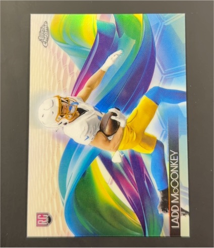 2024 Topps Chrome Helix #H-? Ladd McConkey — front