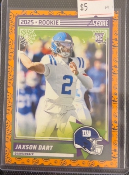 2025 Panini Score A Treat #35 Jaxson Dart Rookie — front