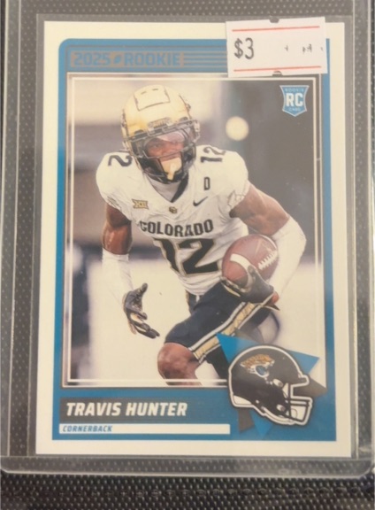2025 Panini Score #20 Travis Hunter — front