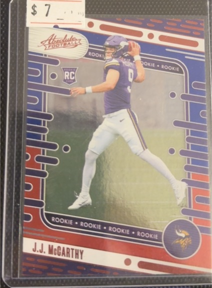 2024 Panini Absolute #110 J.J. McCarthy — front