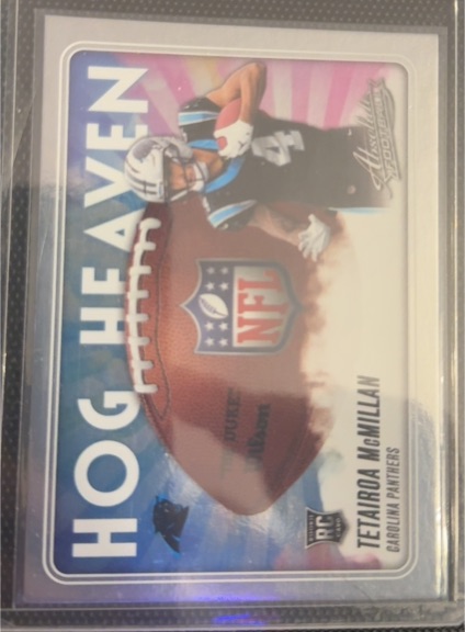 2025 Panini Absolute #HH-TMN Tetairoa McMillan Hog Heaven — front